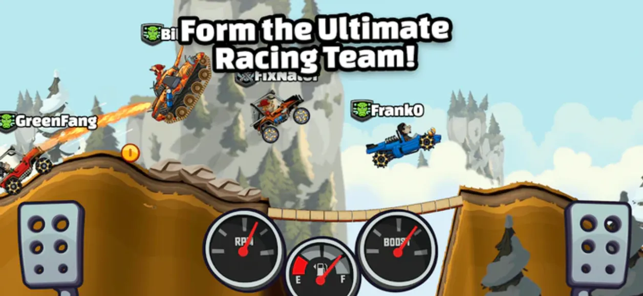 Hill Climb Racing 2 screenshot 1