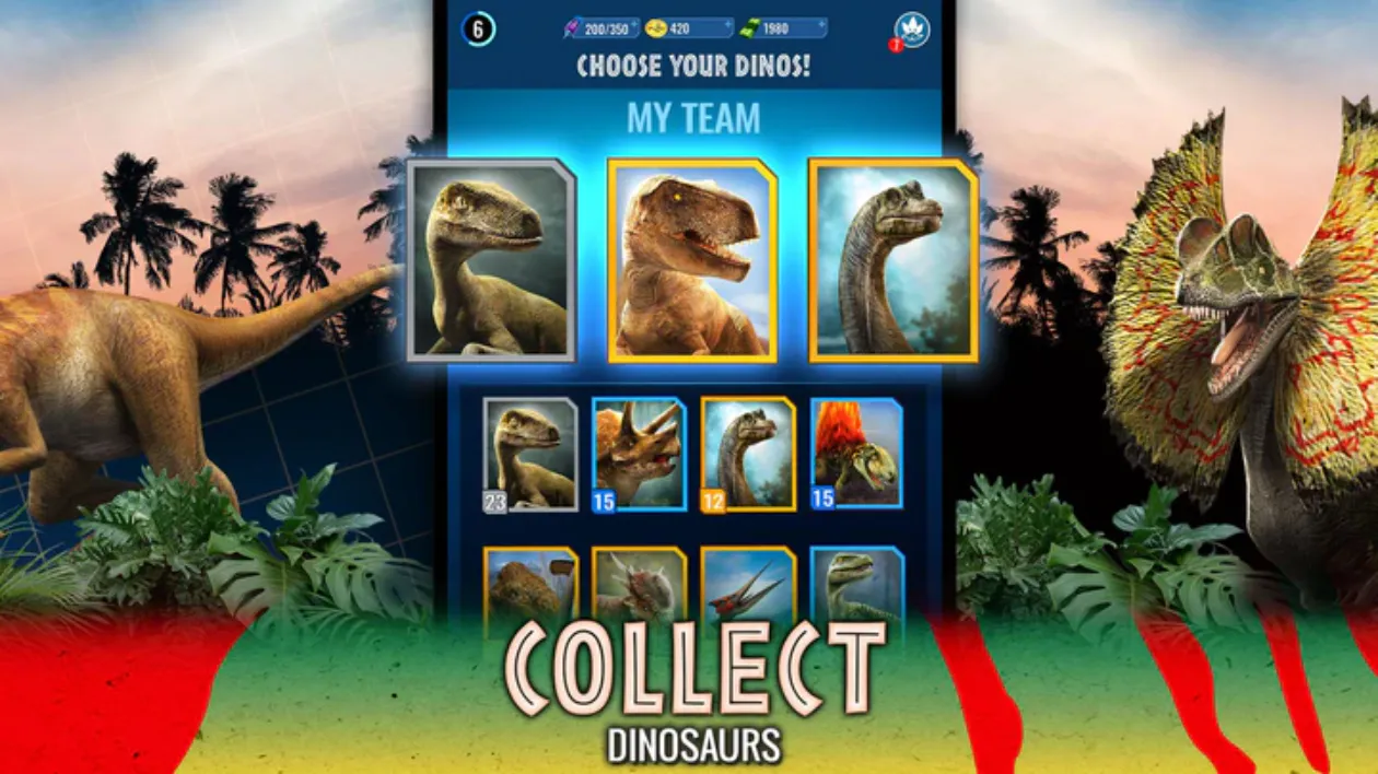 Jurassic World Alive screenshot 3