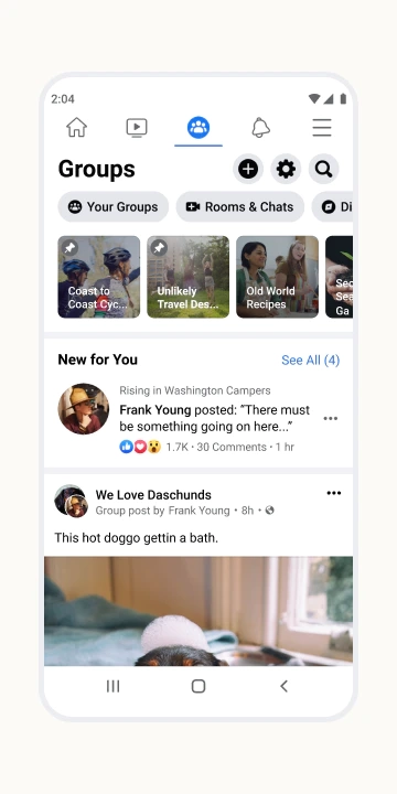 Facebook screenshot 1