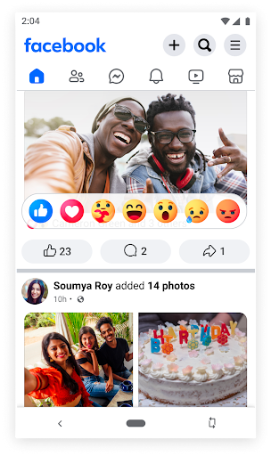 Facebook Lite screenshot 2