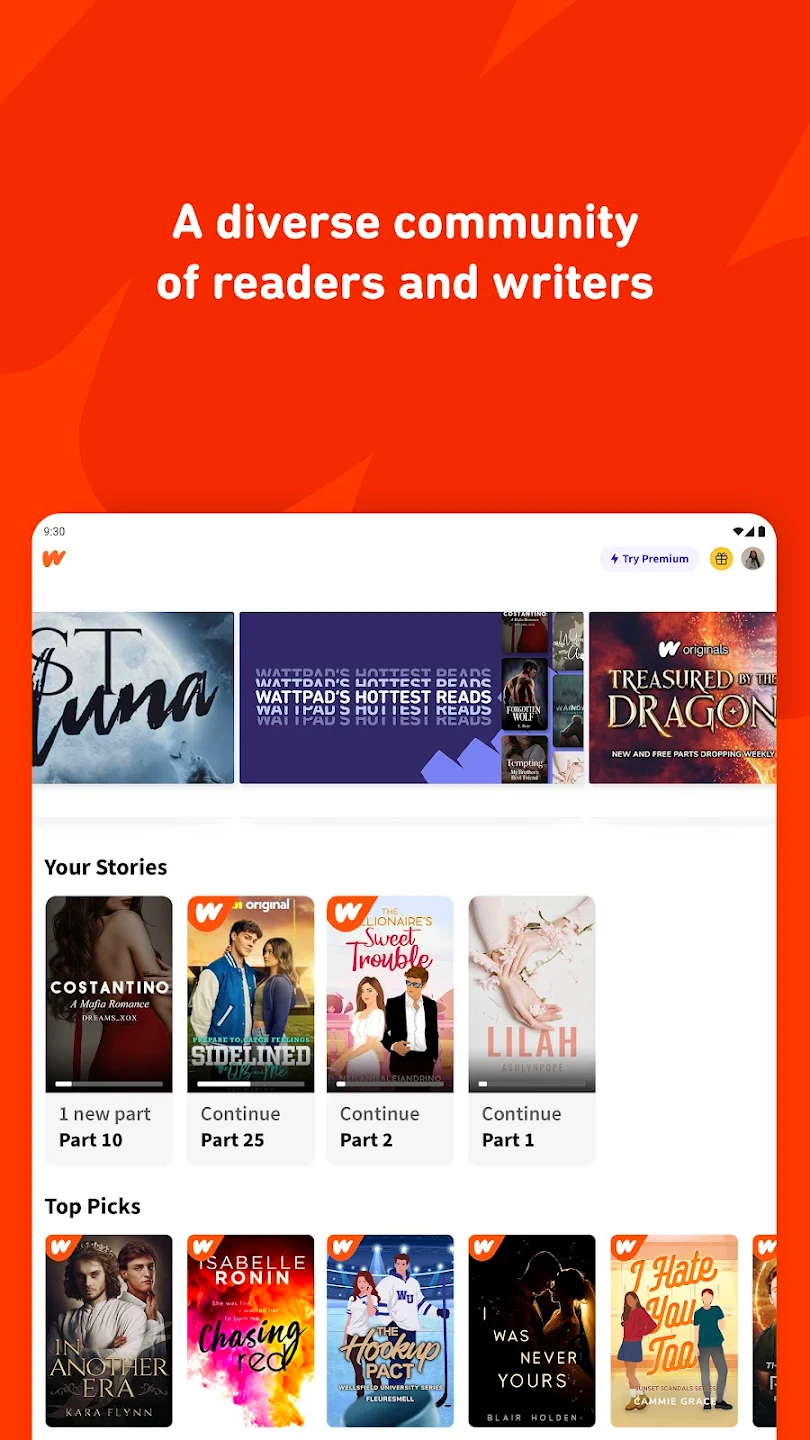 Wattpad screenshot 3