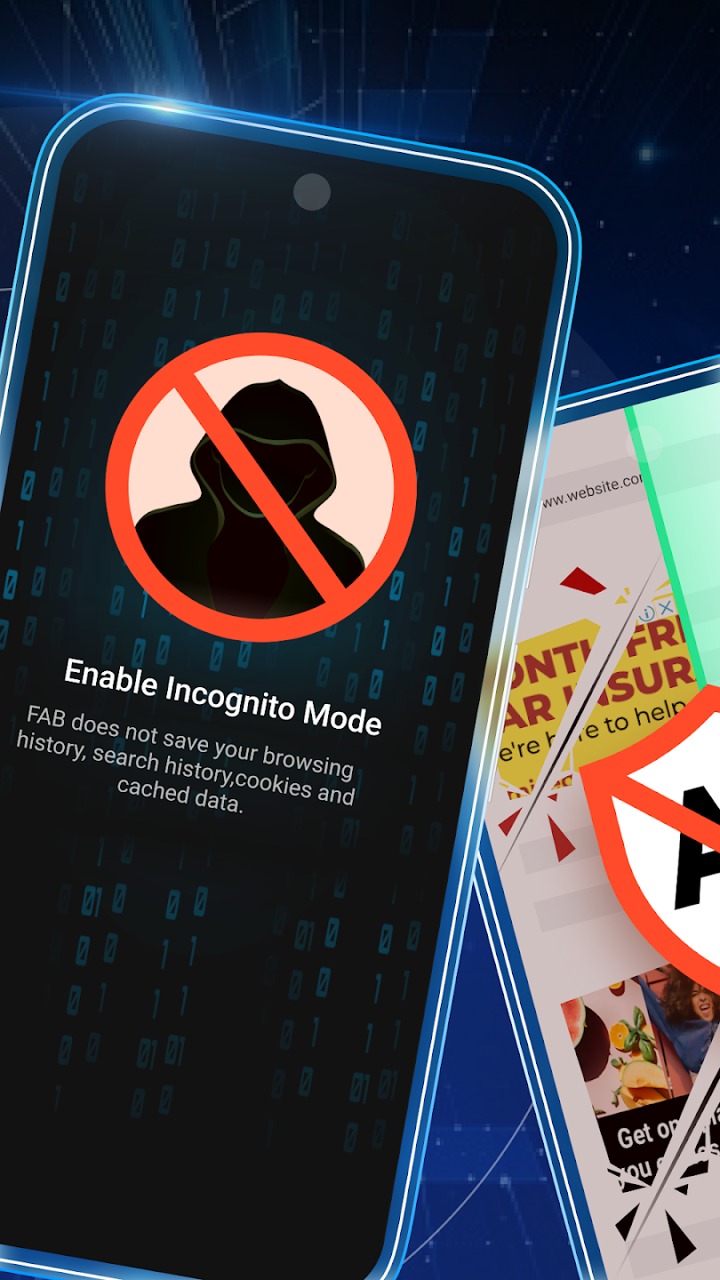 Free Adblocker Browser screenshot 2