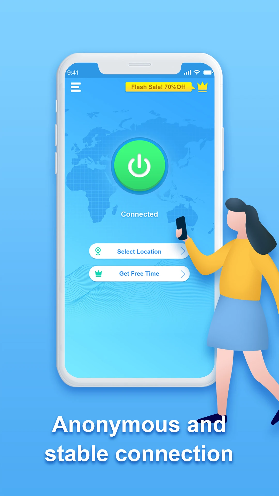 Speedy Quark VPN screenshot 4