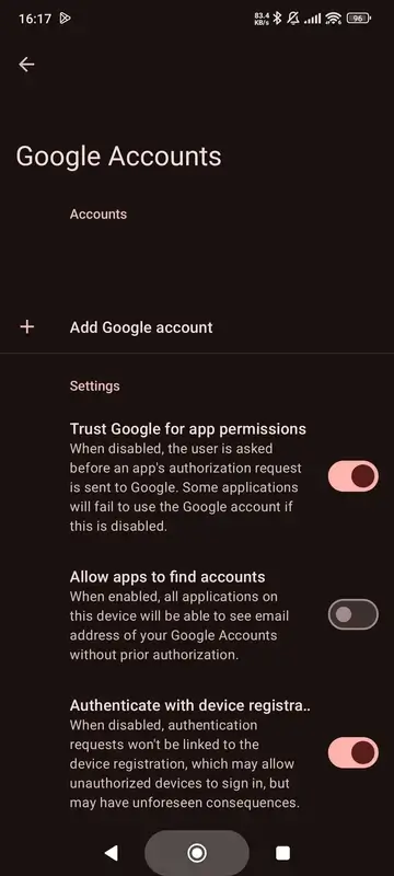 GMSCore (MicroG) screenshot 6