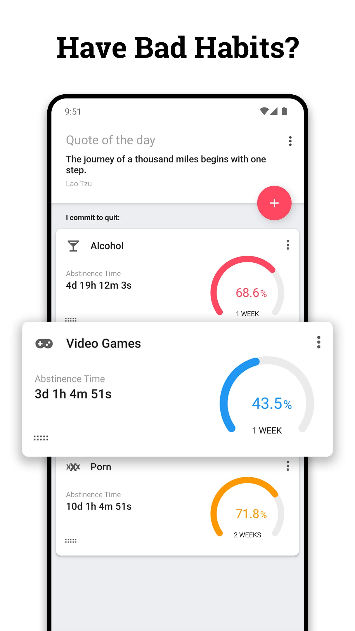 Quitzilla screenshot 1