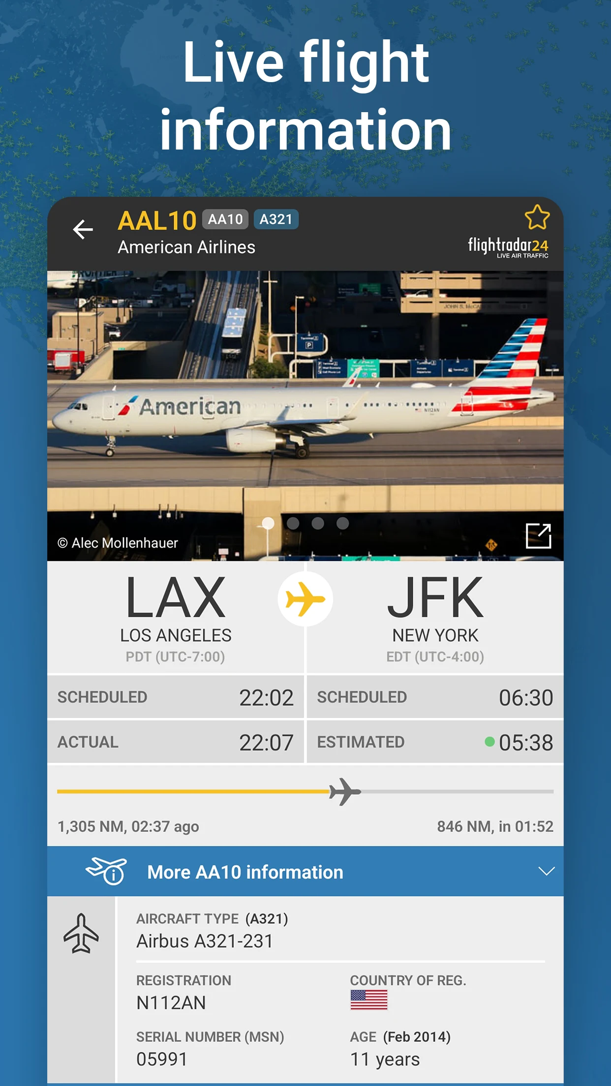 Flightradar24 screenshot 4