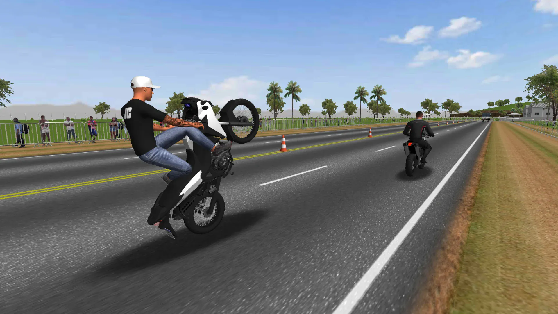 Moto Wheelie 3D screenshot 2