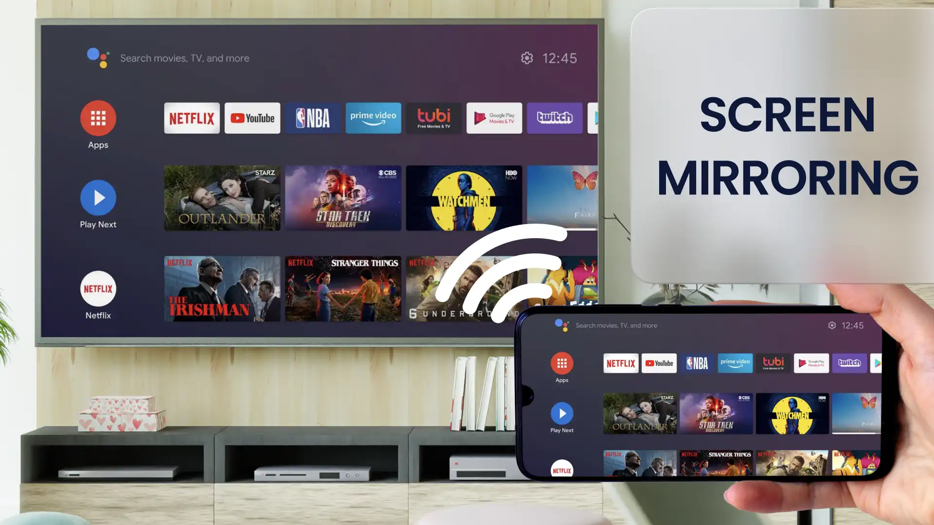 Screen Mirroring & Sharing screenshot 1