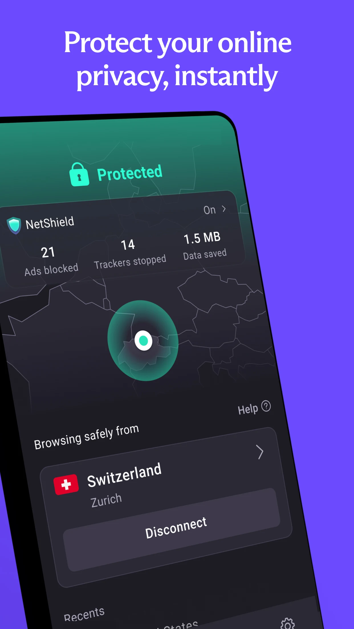 Proton VPN screenshot 2