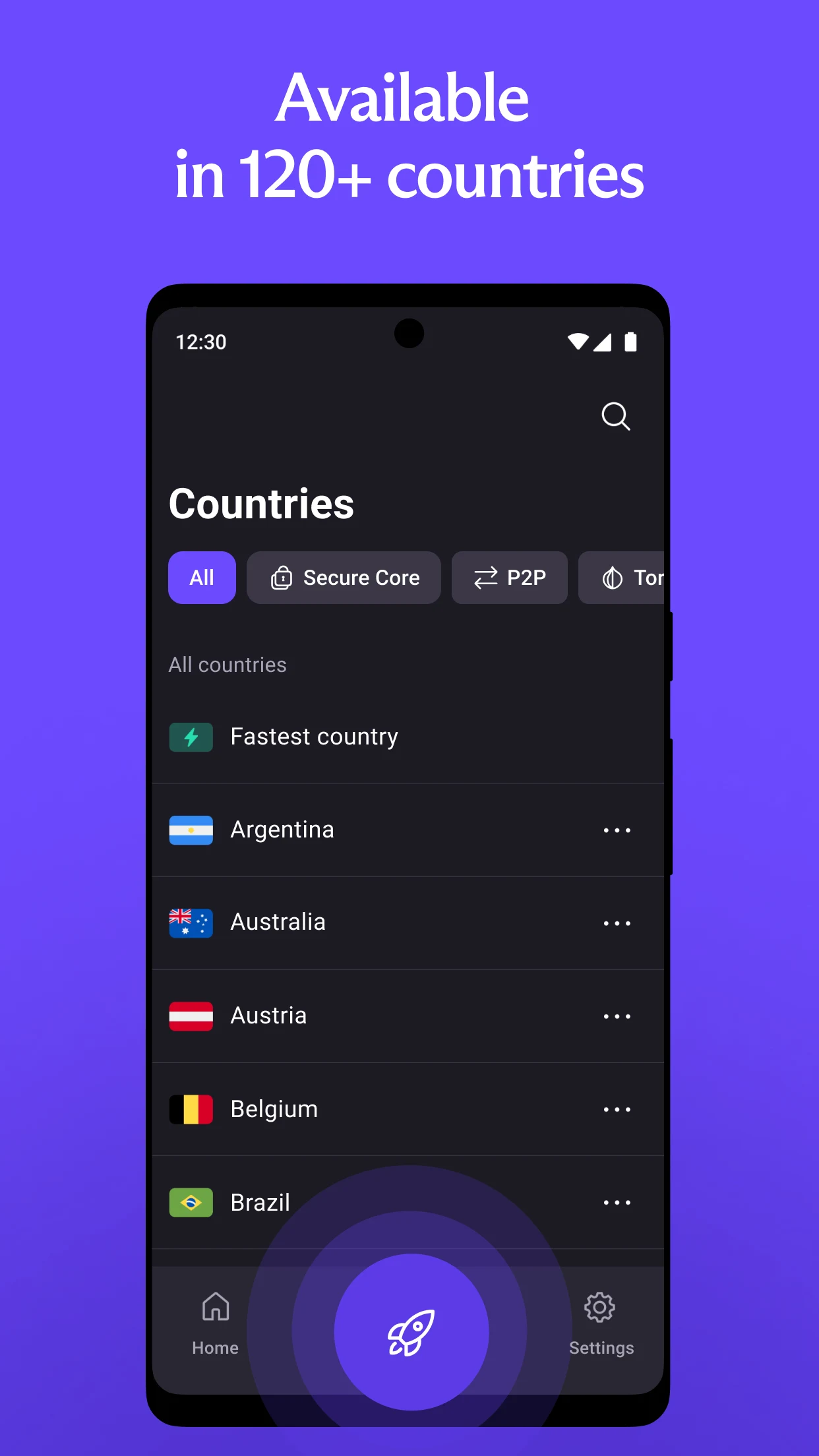 Proton VPN screenshot 3
