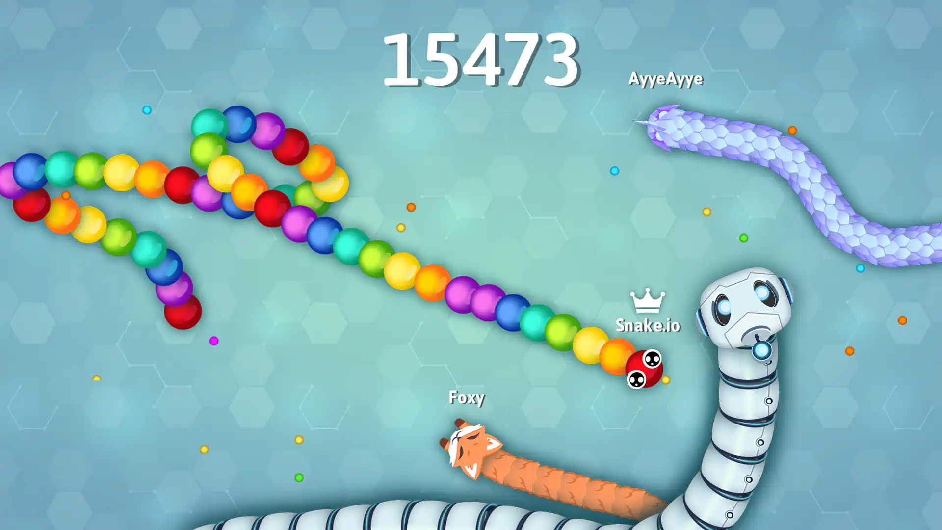 Snake.io screenshot 2