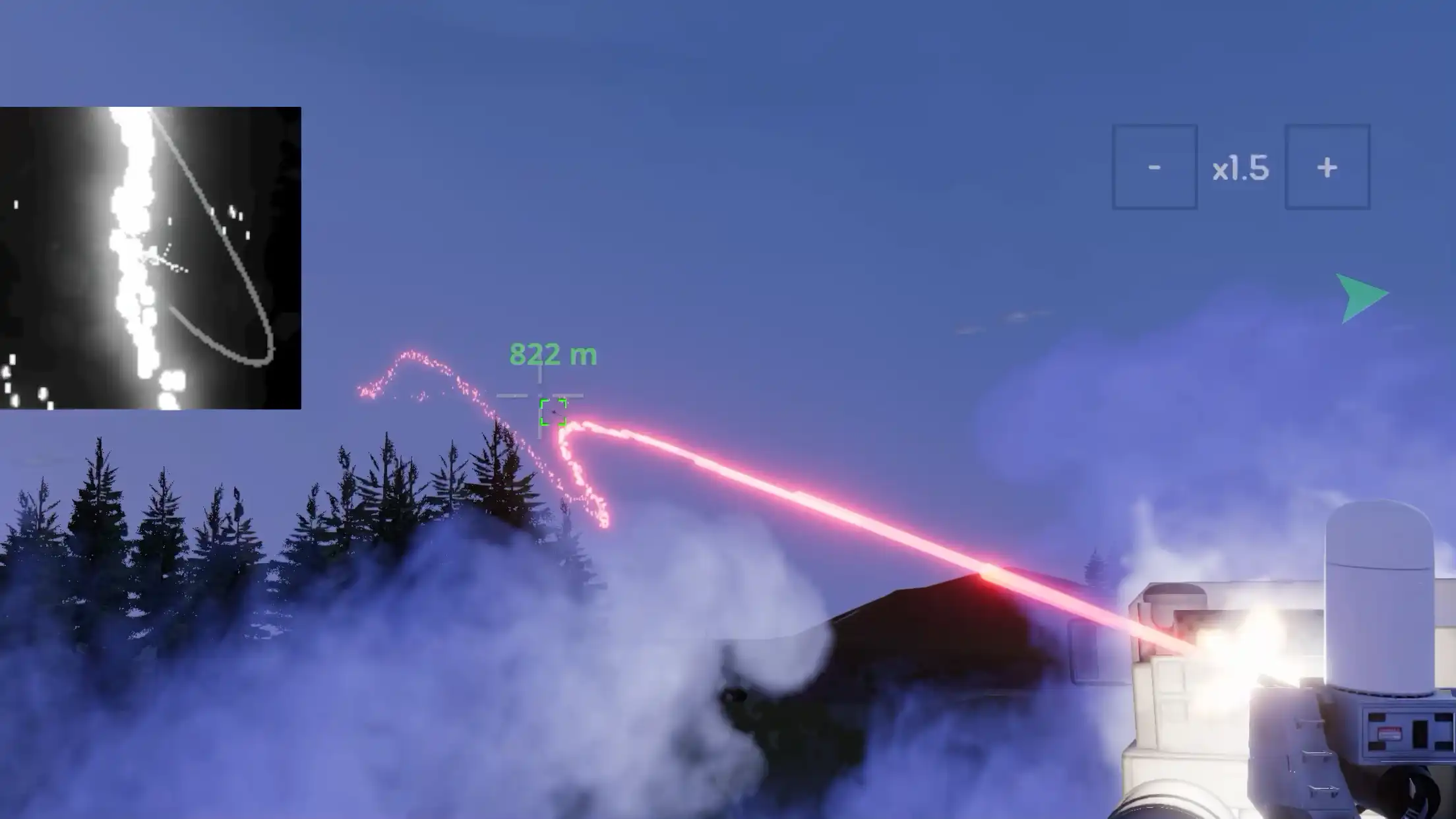 C-RAM CIWS simulator screenshot 1