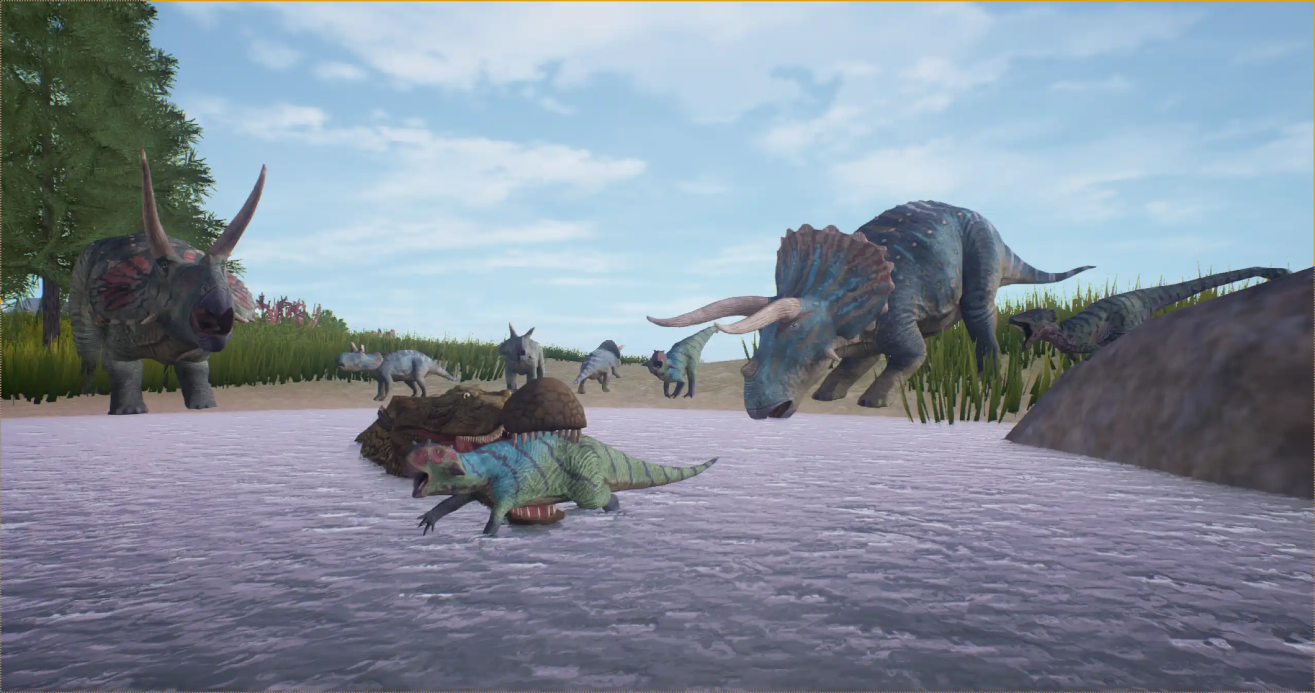 The Cursed Dinosaur Isle: Game screenshot 2