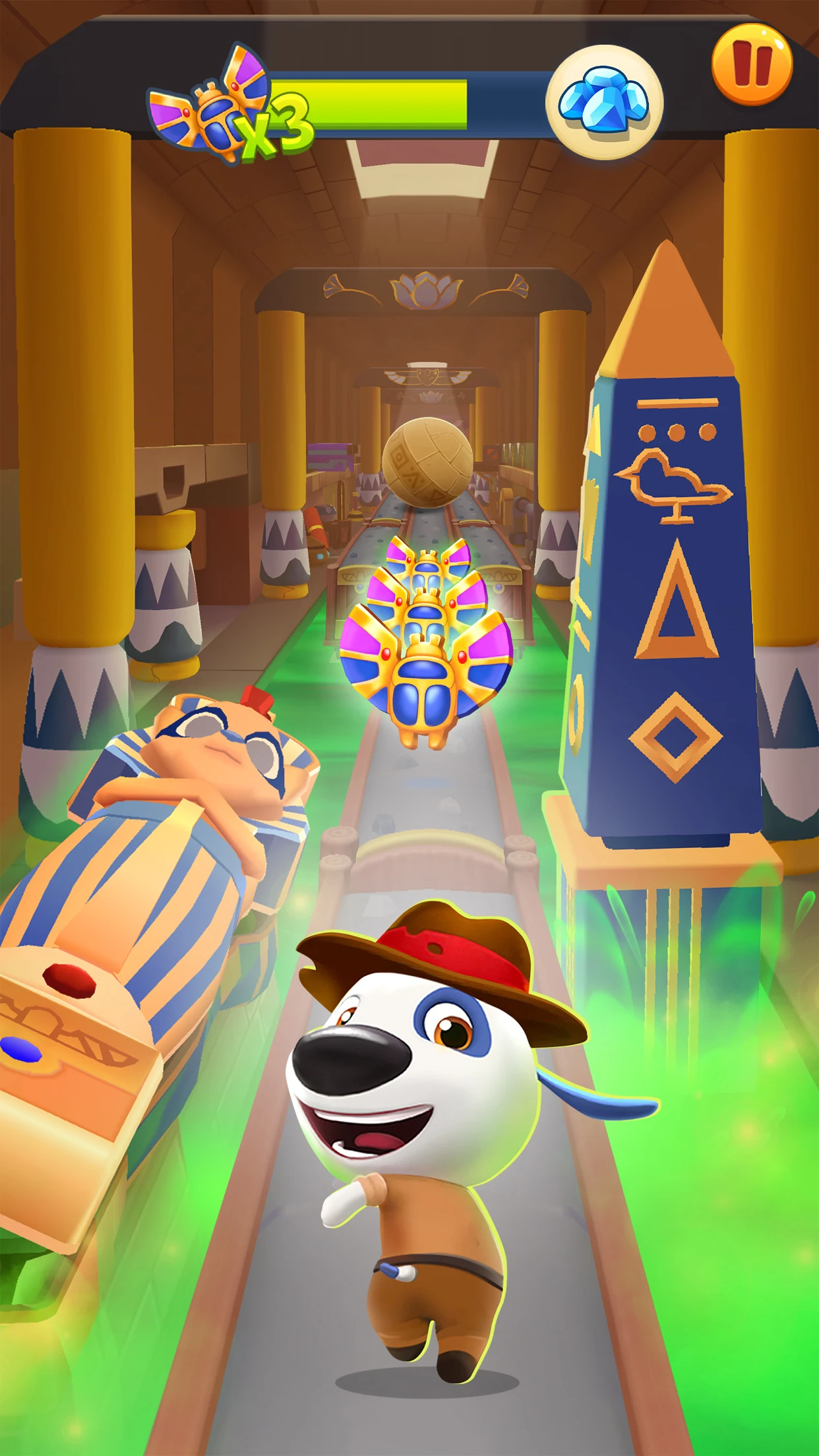 Talking Tom Gold Run screenshot 3