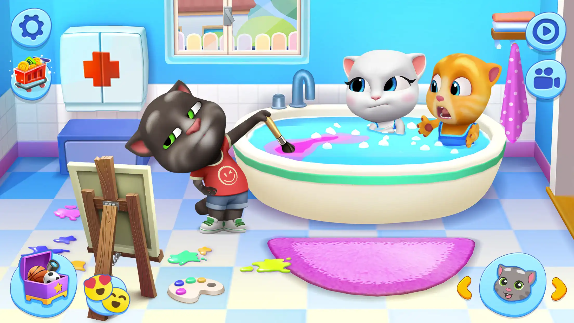 My Talking Tom Friends screenshot 1