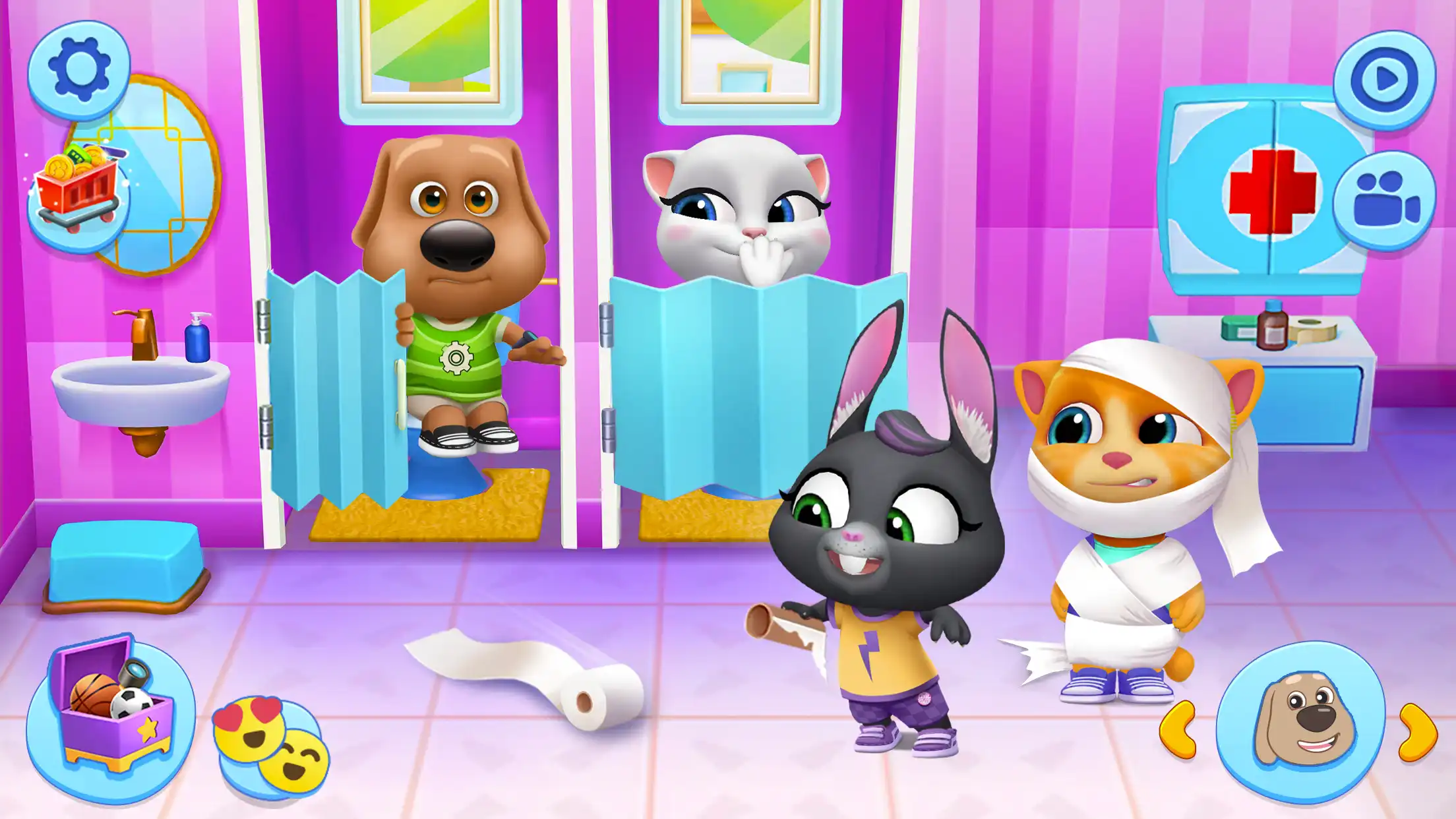 My Talking Tom Friends screenshot 5