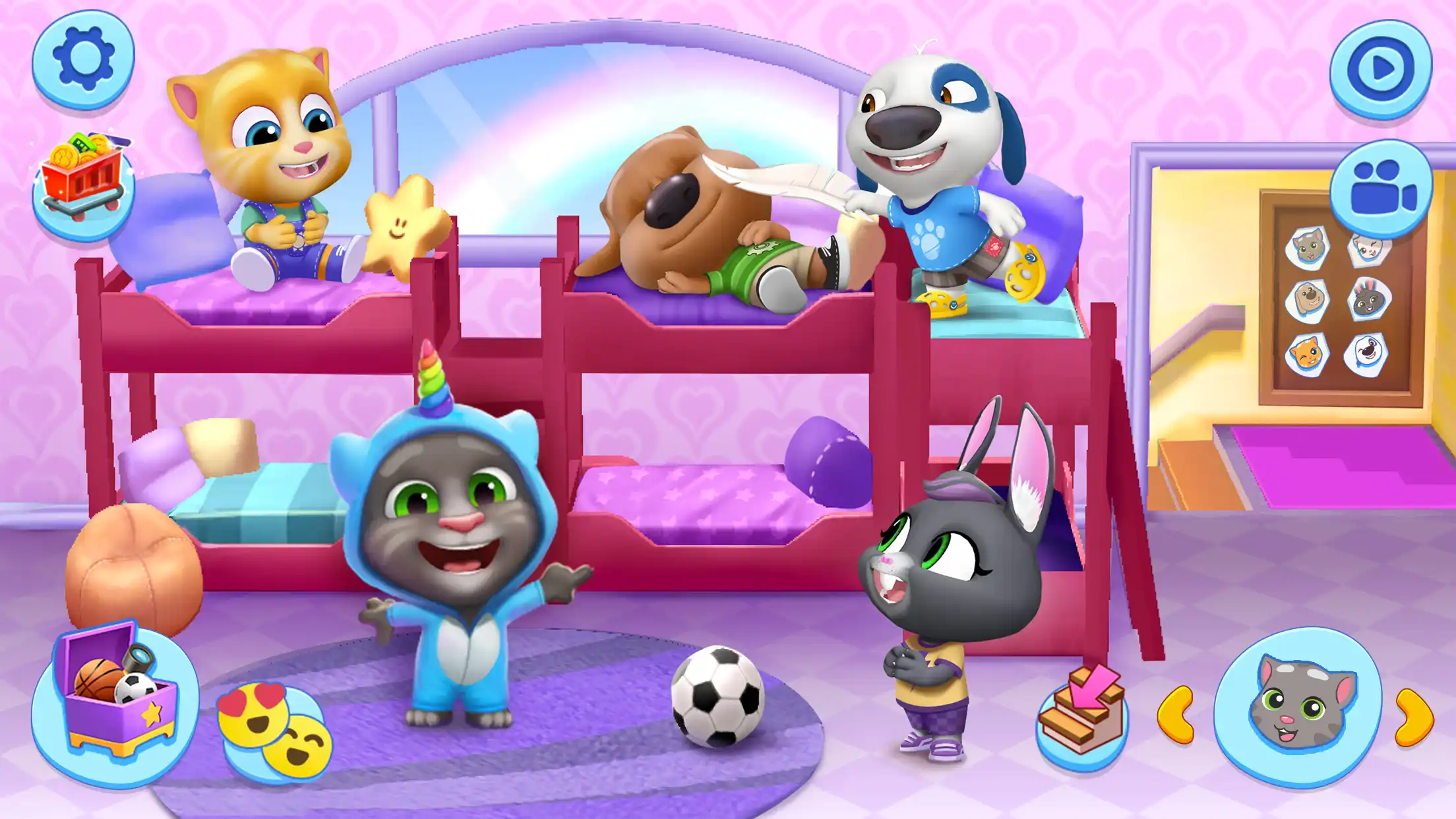 My Talking Tom Friends screenshot 2