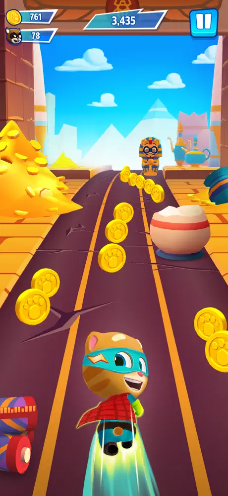 Talking Tom Hero Dash screenshot 3