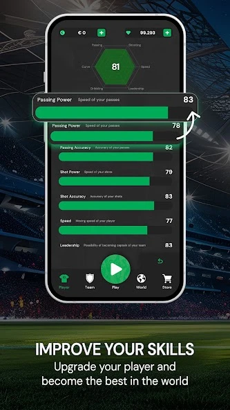 Club Legend – Football Game APK screenshot 1