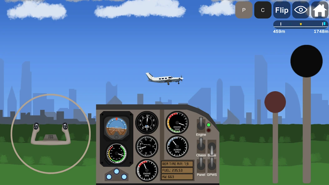 Flight Build Sandbox Simulator APK screenshot 1
