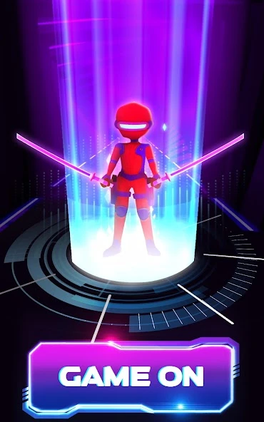 Beat Blader 3D: Dash and Slash screenshot 1