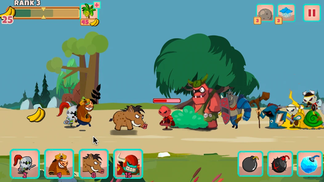 Castle Monsters: Battle of Hero Warriors screenshot 5