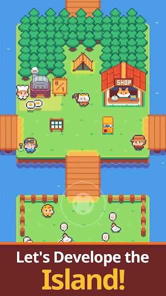 Pickaxe King Island APK screenshot 1