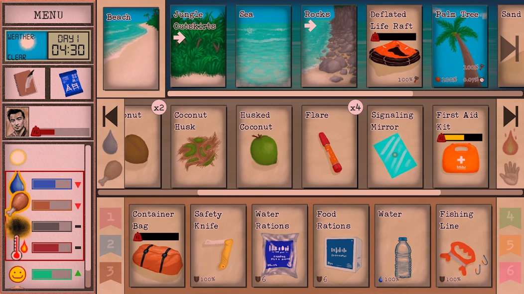 Card Survival: Tropical Island APK screenshot 1