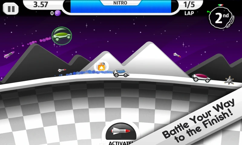 Lunar Racer screenshot 2