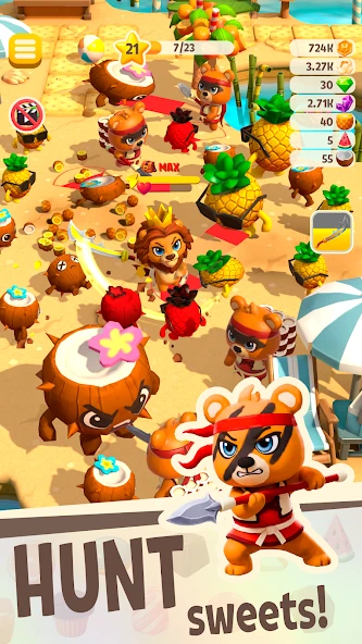 Bee King – Offline Idle Tycoon APK screenshot 2
