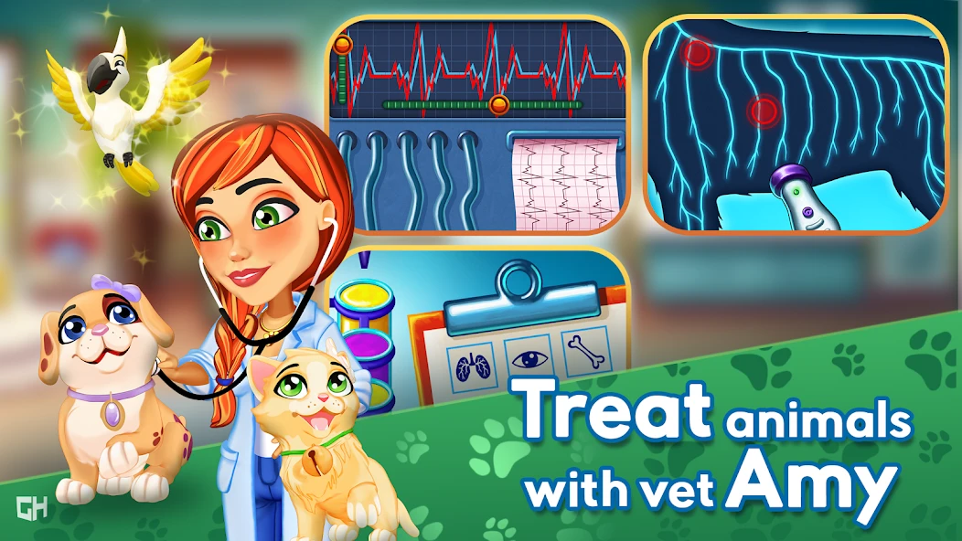 Dr. Cares — Amy's Pet Clinic screenshot 1