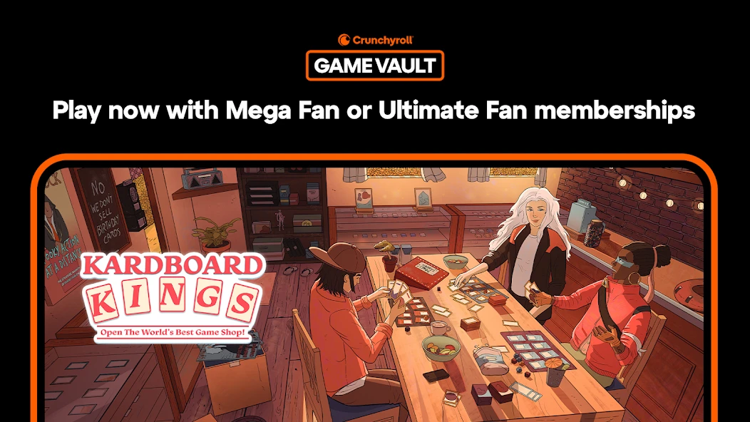 Crunchyroll: Kardboard Kings screenshot 1