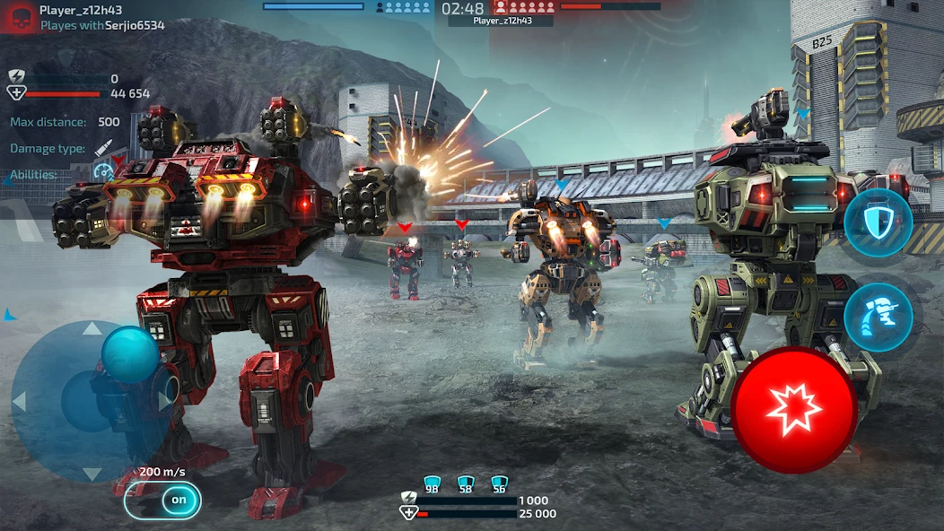 Robot Warfare: Mech battle screenshot 5