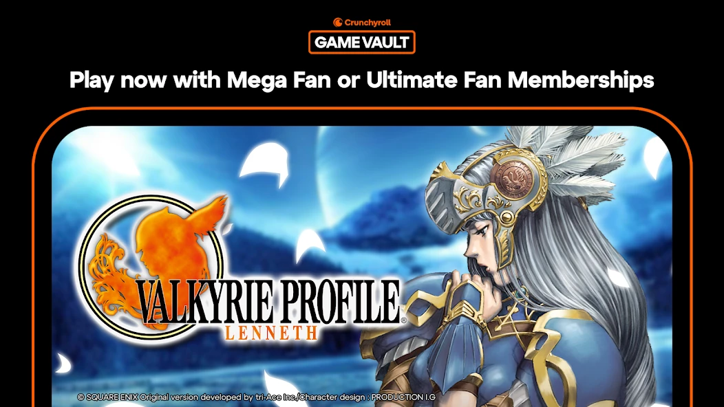 Crunchyroll: VALKYRIE PROFILE LENNETH screenshot 1