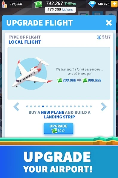 Idle Airport Tycoon - Tourism Empire screenshot 4