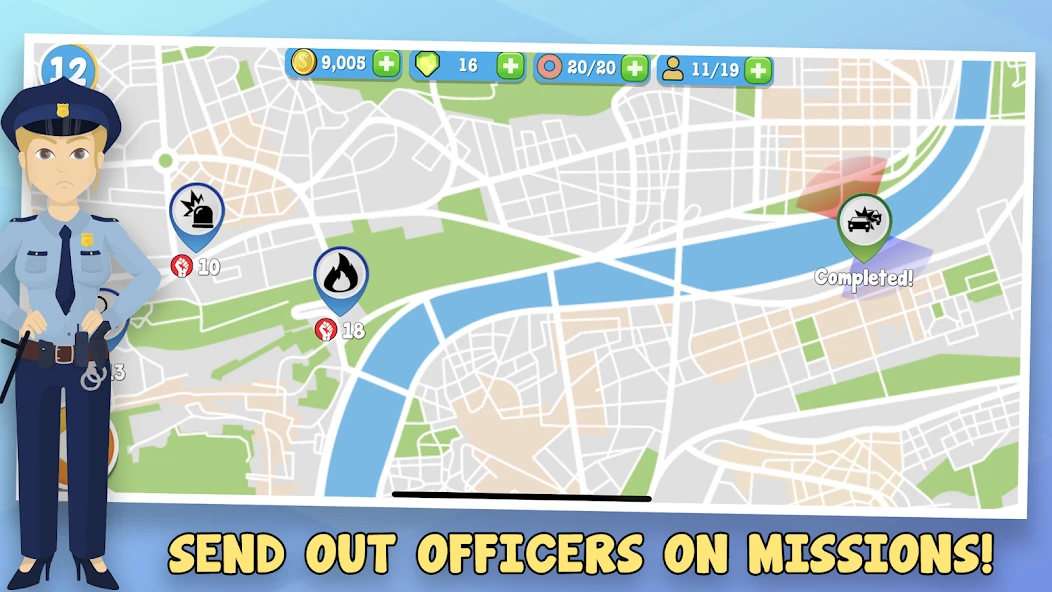 Police Inc: Idle police station tycoon game screenshot 2