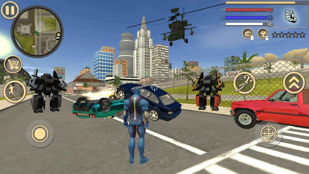 Rope Hero: Original APK screenshot 3