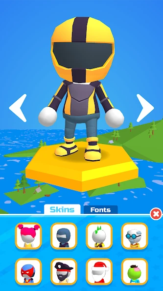 Do Not Fall .io APK screenshot 1