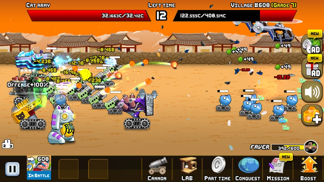 Idle Cat Cannon screenshot 2