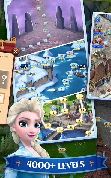 Disney Frozen Free Fall - Play Frozen Puzzle Games screenshot 3