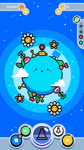 Idle Pocket Planet screenshot 2