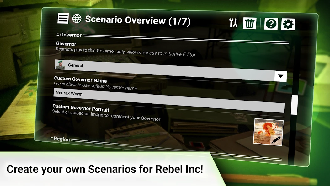 Rebel Inc: Scenario Creator APK screenshot 2