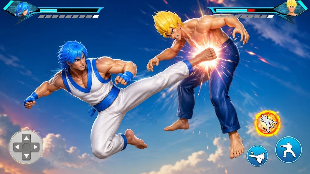 Karate King Fighting Games: Super Kung Fu Fight screenshot 1