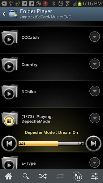 Folder Player Pro APK screenshot 1