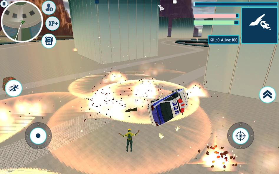 Superhero Battleground screenshot 1