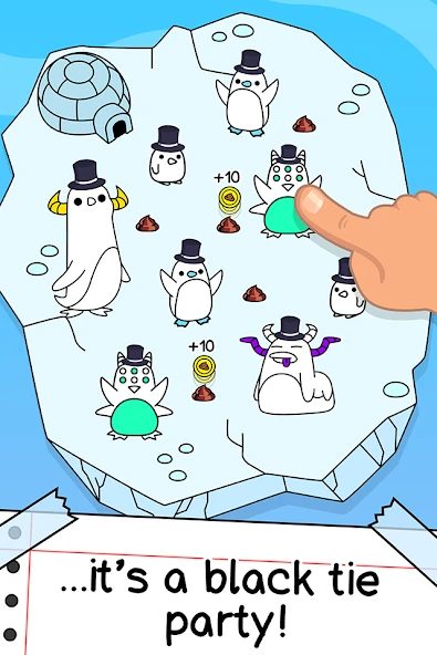 Download Penguin Evolution - 🐧 Clicker (MOD, unlimited money) 1.0 screenshot 2