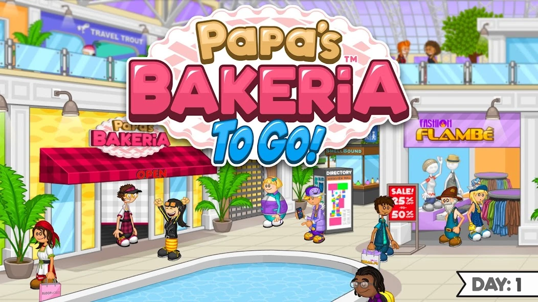 Papa’s Bakeria To Go! APK screenshot 1