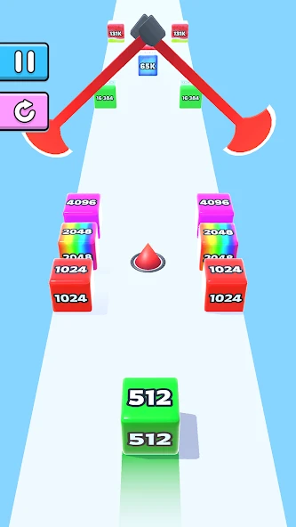 Jelly Run 2048 APK screenshot 5