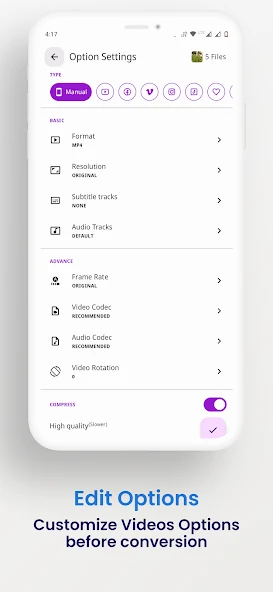 Video Converter Pro APK screenshot 5