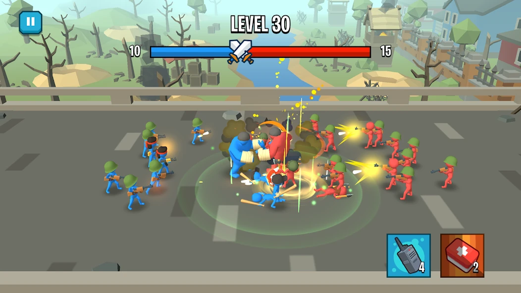 Stick Army: World War Strategy screenshot 2